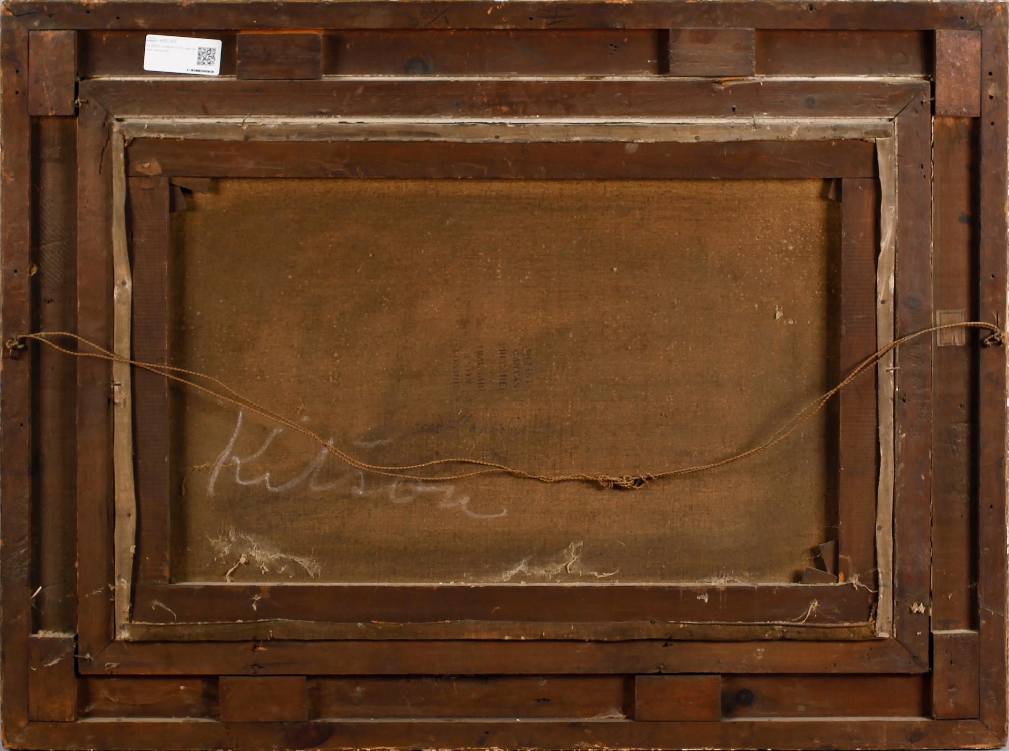 ALBERT DUNINGTON, olja på duk, signerad.