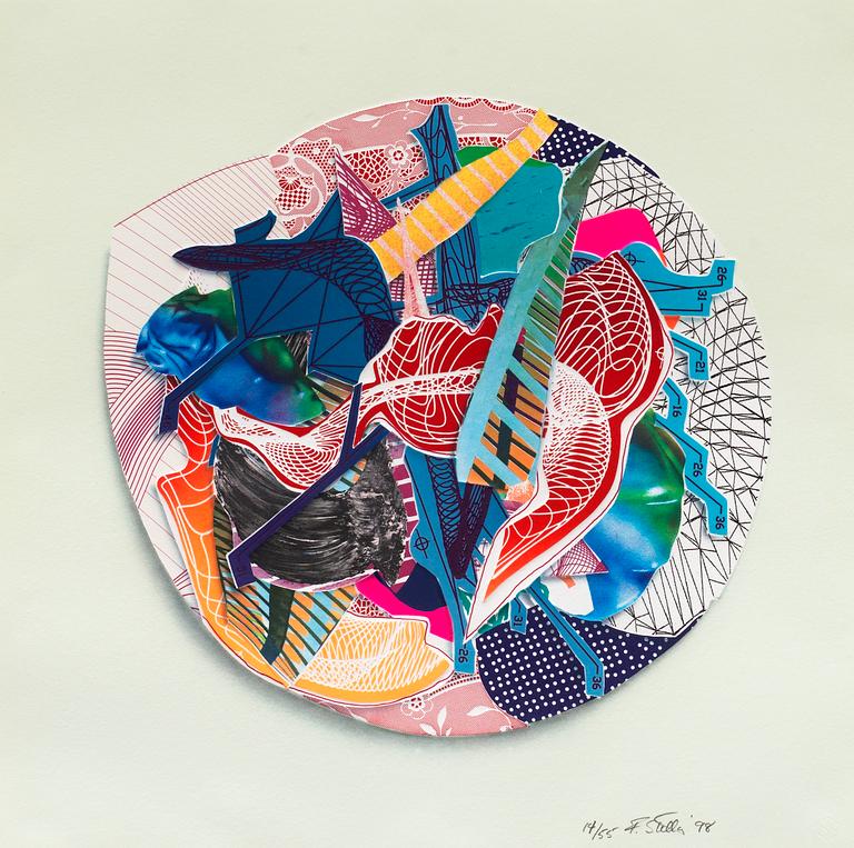 Frank Stella, "Eusapia", ur: "Imaginary Places III".