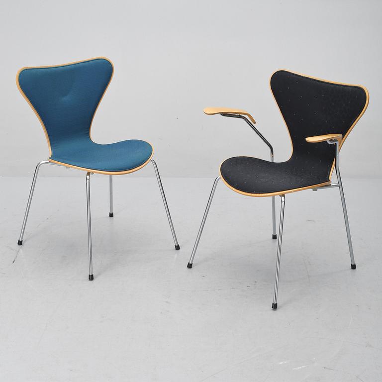 STOLAR, 2 st, "Sjuan", Arne Jacobsen, 1994.