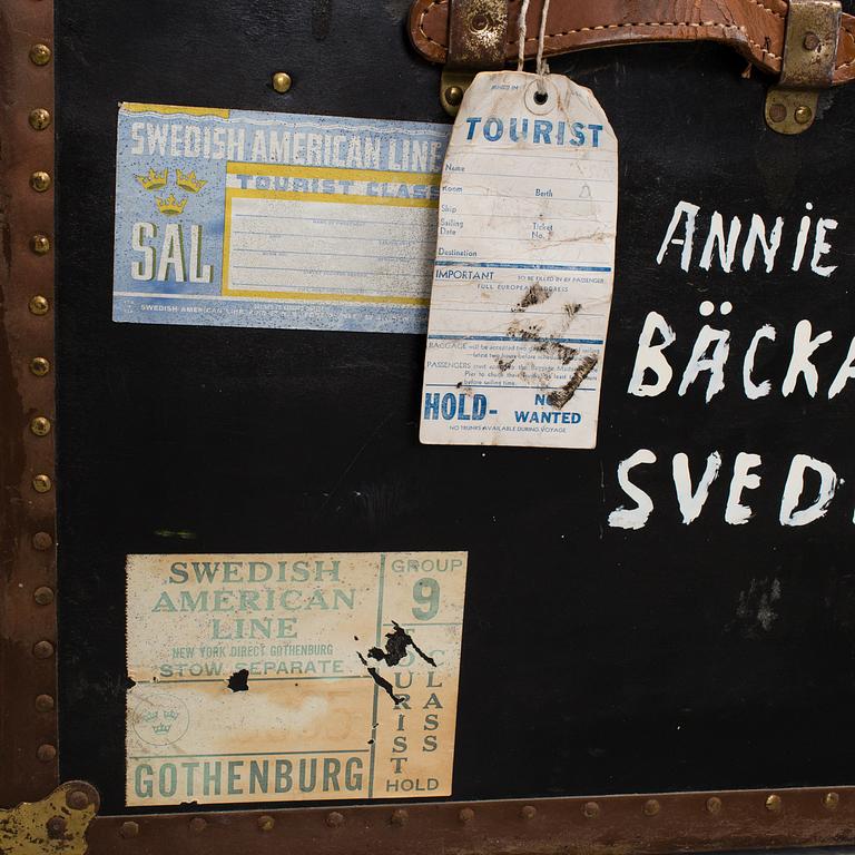 RESEKOFFERT, SVENSKA AMERIKALINJEN, 1900-talets första hälft.