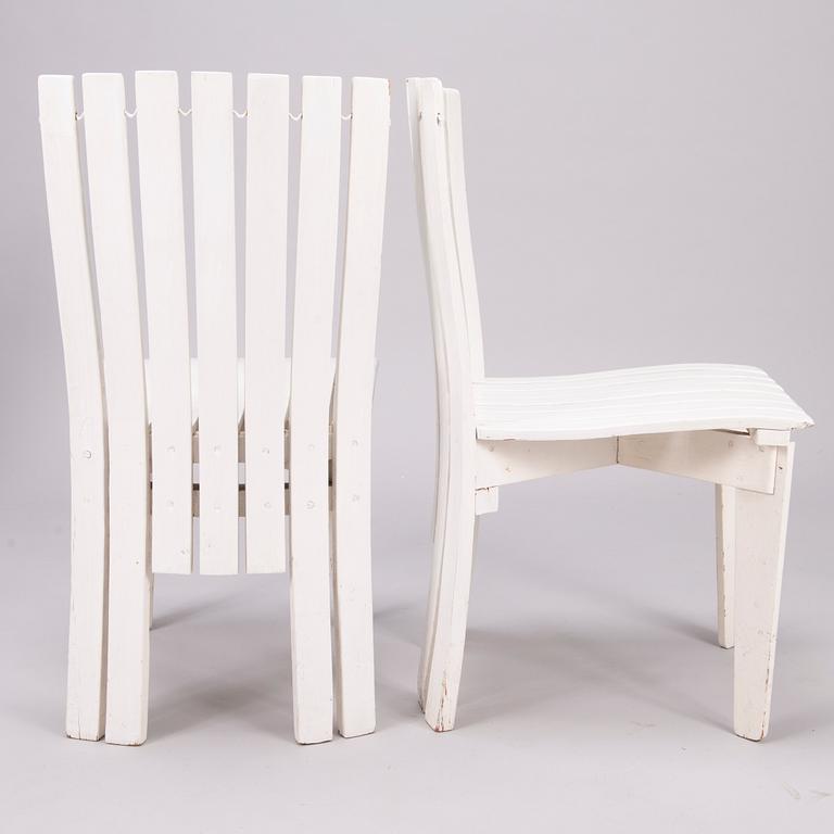 Alvar Aalto, Trädgårdsmöblemang, 5 delar, "Aurinko-serien", Artek 1900-talets.