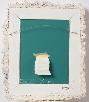 Gustaf Westman, spegel, "Popcorn", egen studio, Stockholm, 2020.