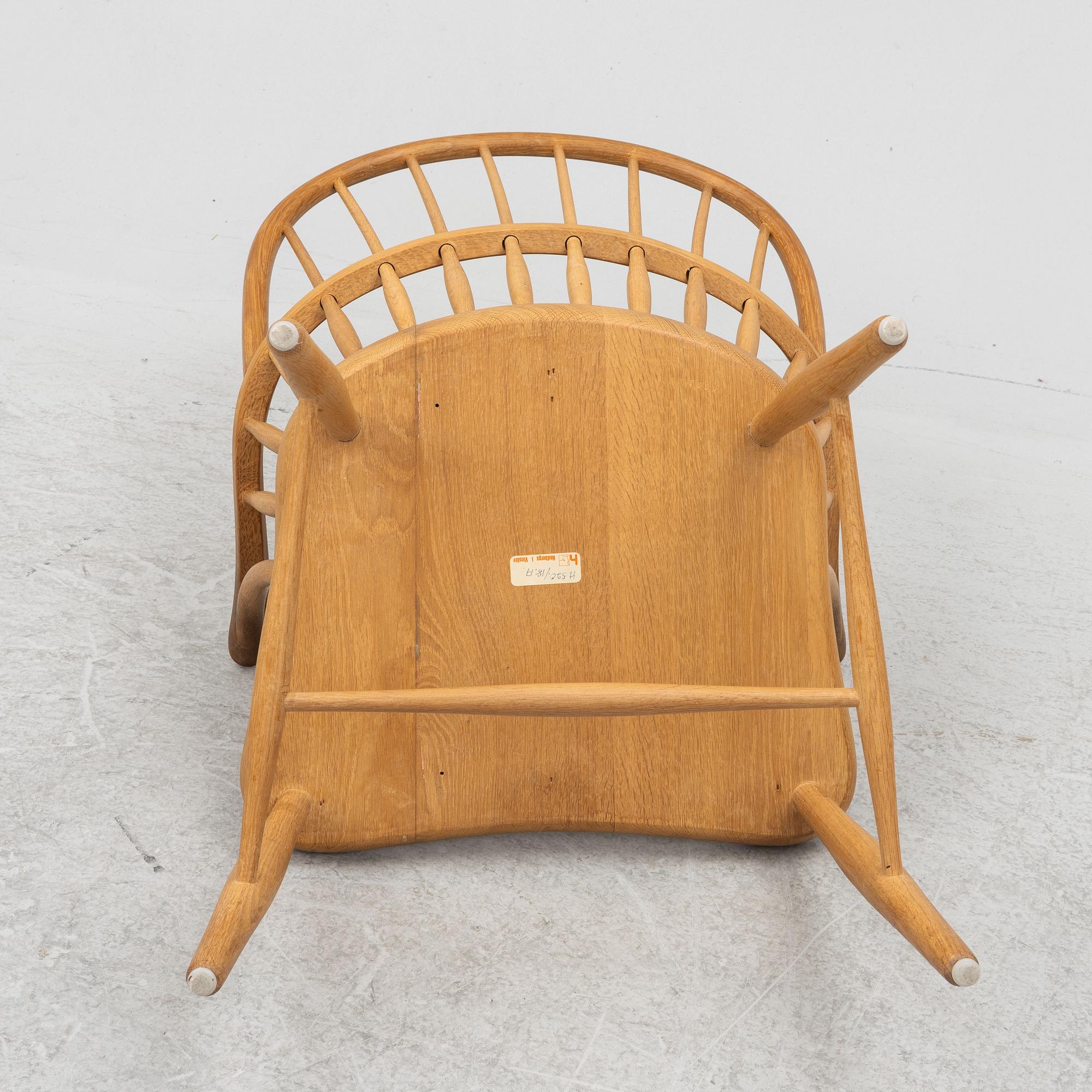 Frits Henningsen, armchair, "CH 18A", Carl Hansen & Son, Denmark.