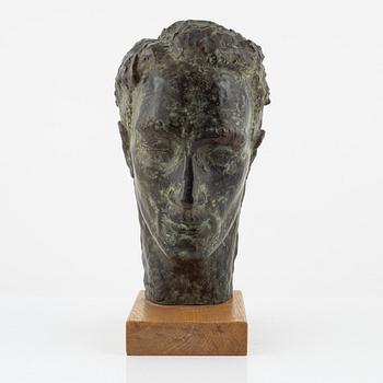 Unidentified artist 20th Century, Sculpture, bronze. Signed and dated -56.