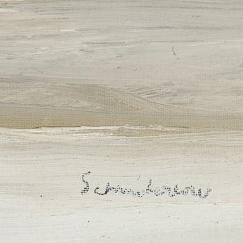 BERTRAM SCHMITERLÖW, oil on canvas, signed.