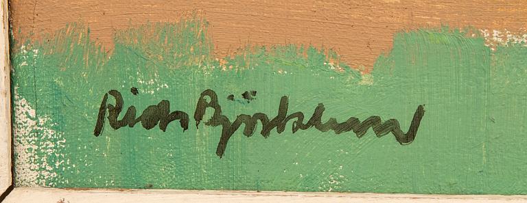 Richard Björklund, "Morgon över kanalen".