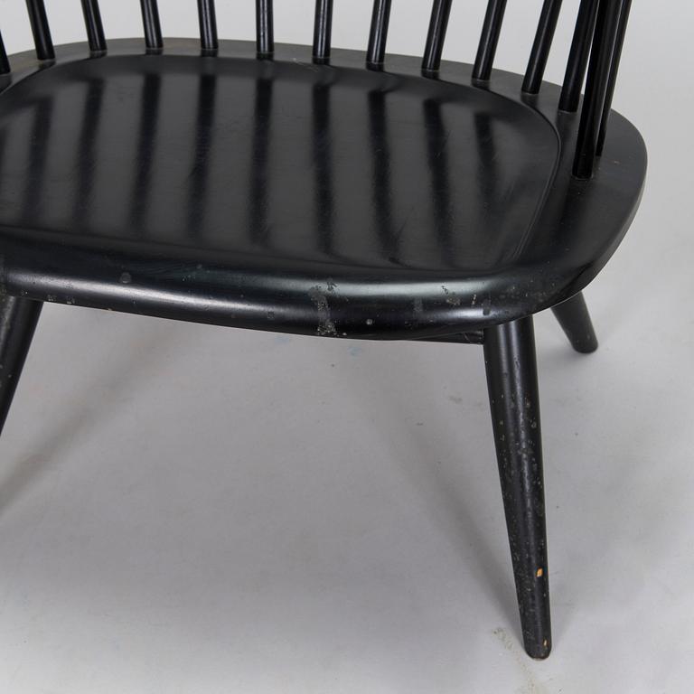 Ilmari Tapiovaara, a pair of 1960s 'Crinolette' chairs, Asko, Finland.