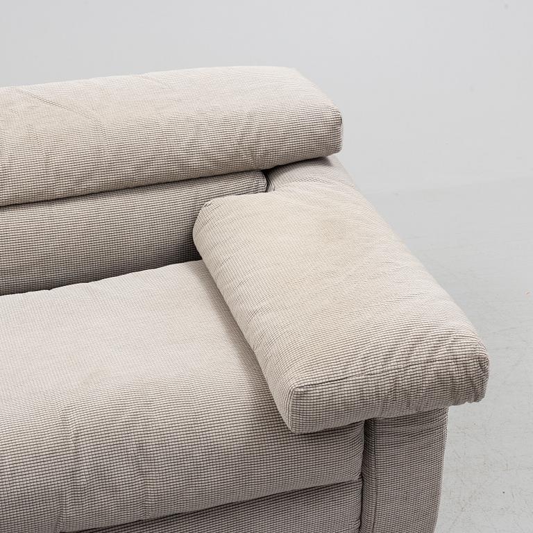 A AFRA SCARPA & TOBIA SCARPA "Erasmo" B&B Italia sofa, second half of the 20th century.