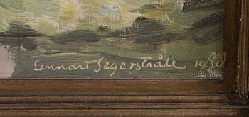 LENNART SEGERSTRÅLE, oil on canvas, signed and dated 1930.