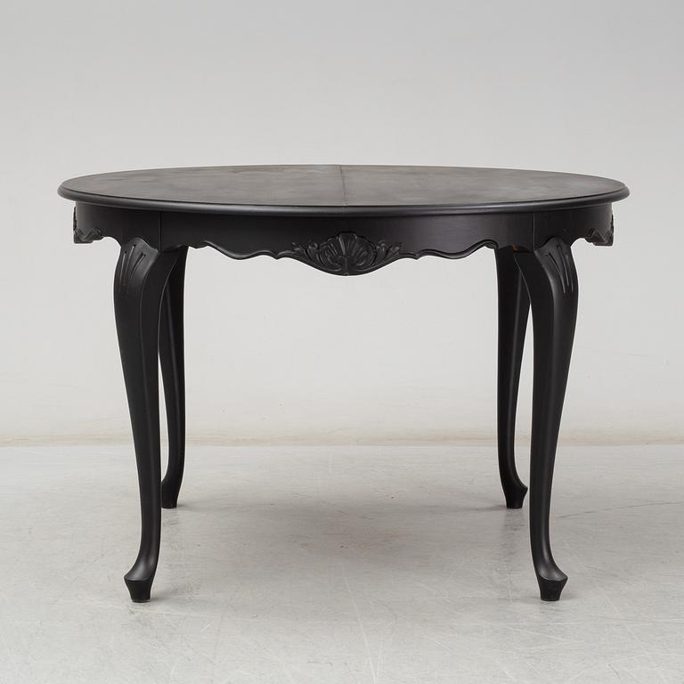 A second half of the 20th century painted dining table.