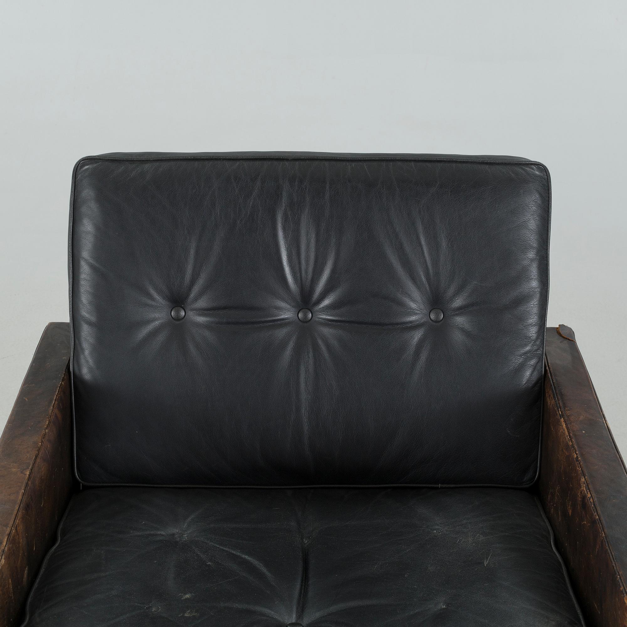 POUL KJAERHOLM, fåtölj, "PK31", troligen E Kold Christensen, Danmark.