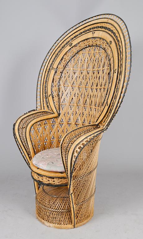 KORGSTOL, 1900-talets andra hälft, hög modell.