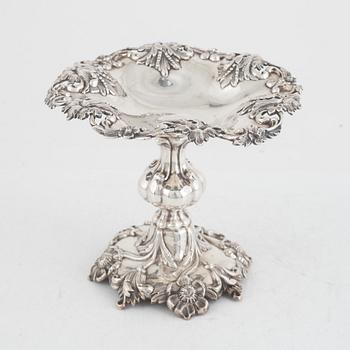 A Swedish silver bowl, mark of Frans Holm, Vadstena, 1859.