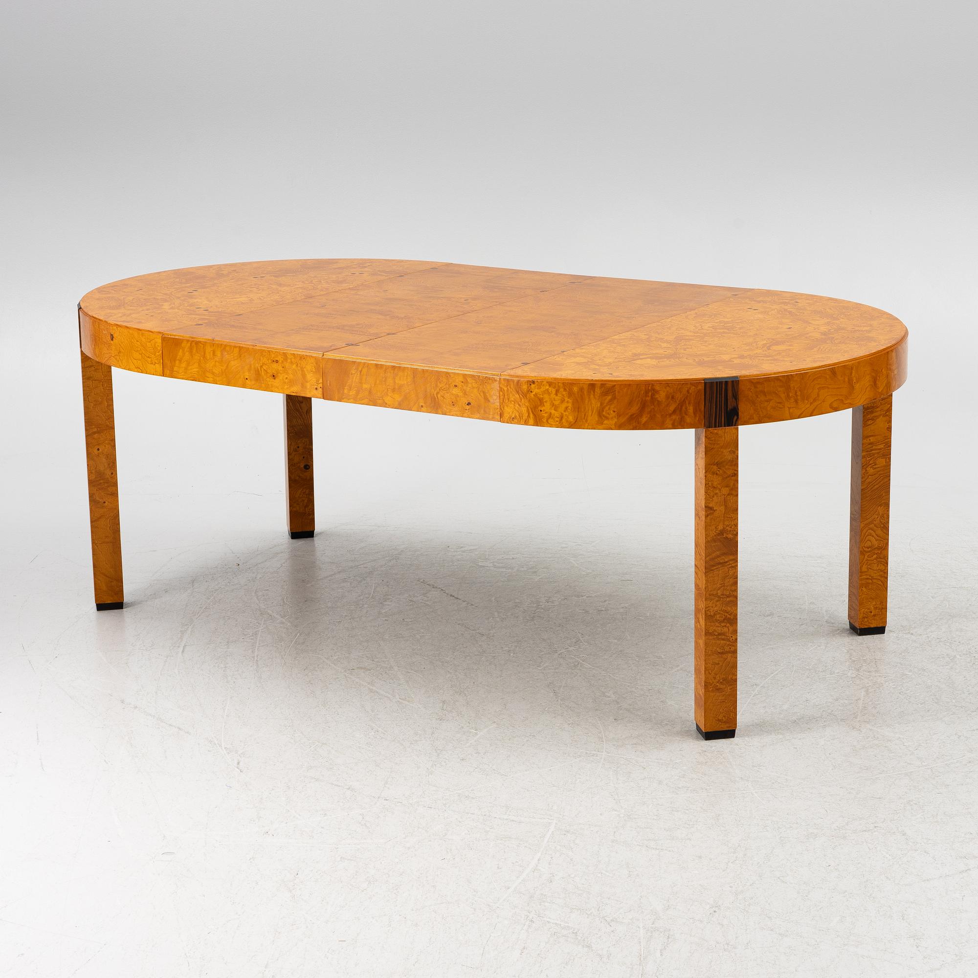 A 'Diva' dining table, Grange, France, 1988.