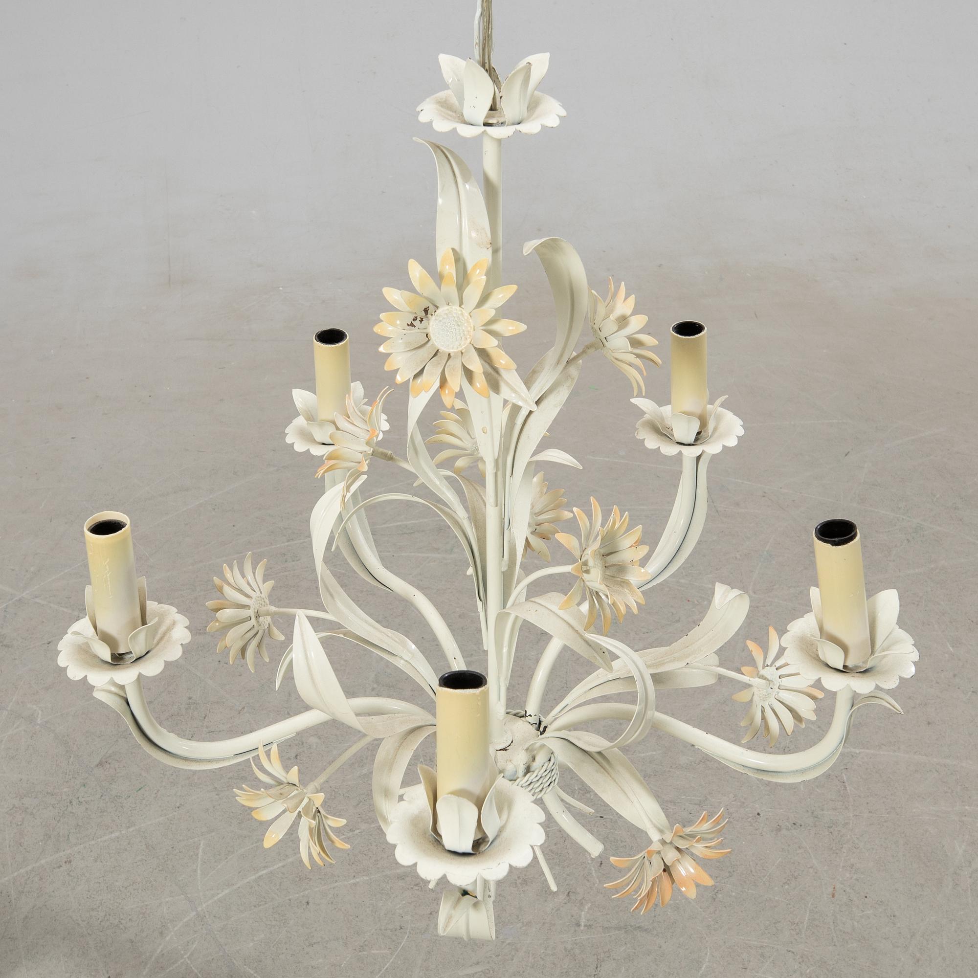 Taklampa 1900-talets senare del.