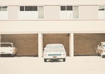 Portfölj med 10 färglitografier. " "Documenta". Samtliga signerade och numr 123/300.