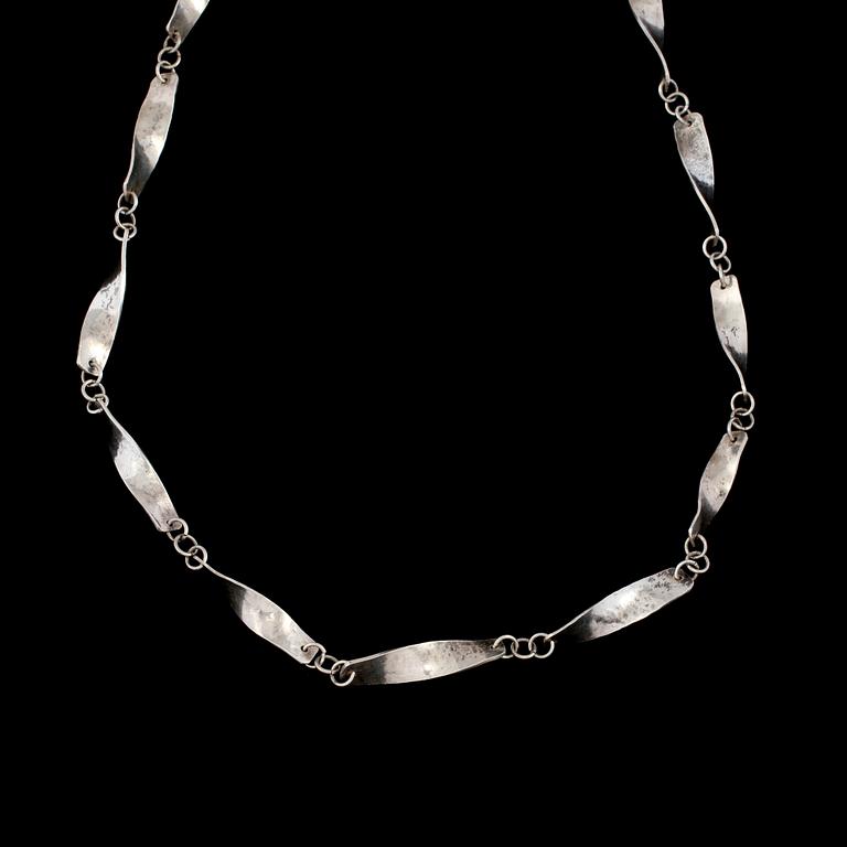 HALSLÄNK, sterlingsilver, stämpla EH, 1984. Vikt 39,1 g.