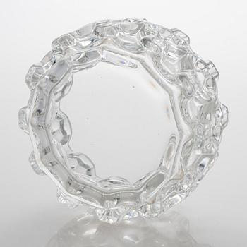 A vase "Brokadi" designed and signed 1973 by Helena Tynell Riihimäen Lasi Oy.