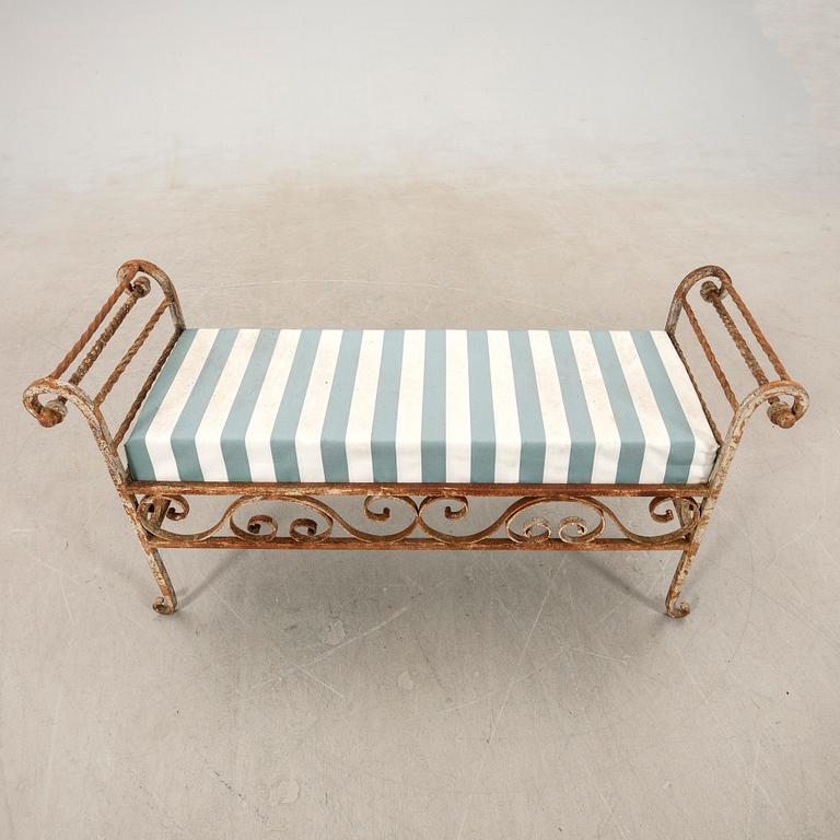 Garden bench 20th century.