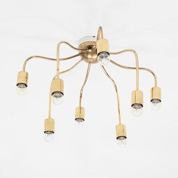 Josef Frank, a brass ceiling lamp model 2358.