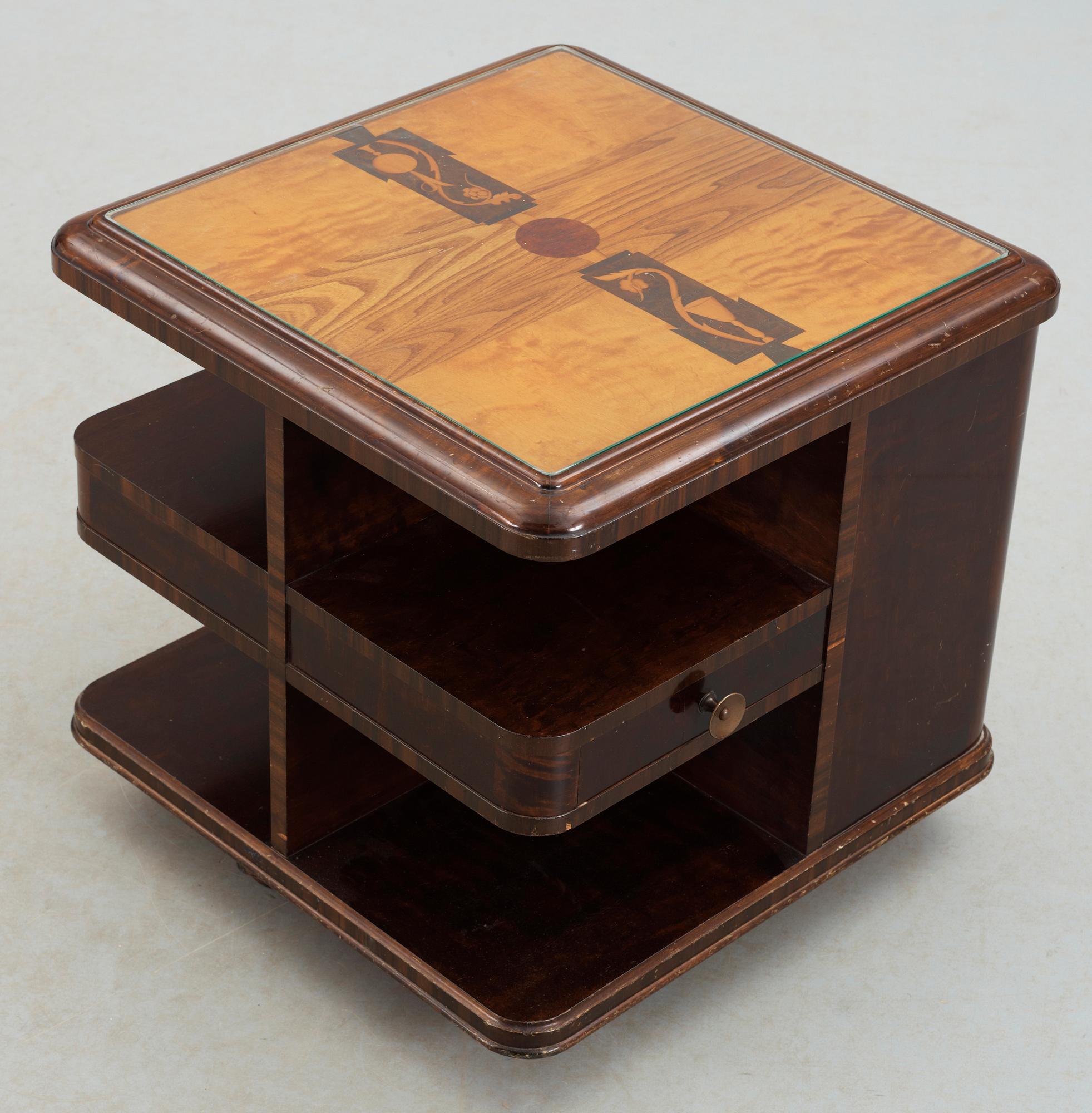 RÖKBORD / BARBORD, art deco, 1900-talets andra kvartal.