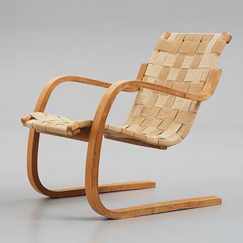 Alvar Aalto, a model 30/406 chair, Aalto Design Hedemora for Artek,  designed in 1939.