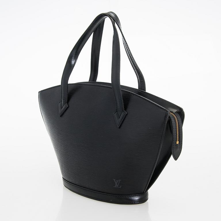Louis Vuitton, A Black Epi Leather Saint Jacques PM Bag 1993.
