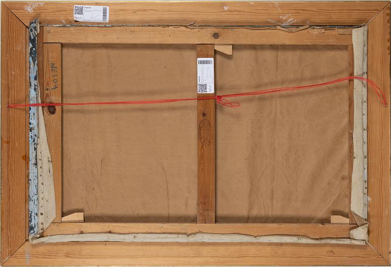 Axel Erdmann, olja på duk, signerad och daterad 1925-48.