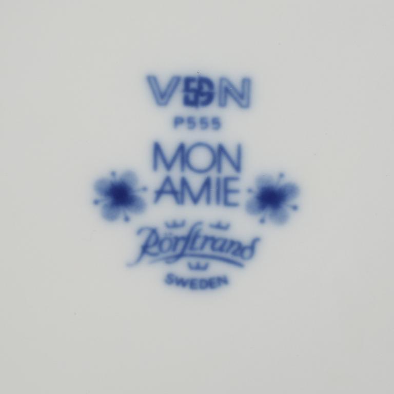 KAFFESERVISDELAR, 32 st, porslin, "Mon Amie", Marianne Westman, Rörstrand.