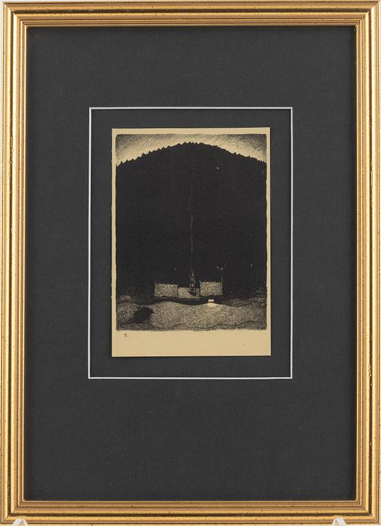 John Bauer, "Julafton".