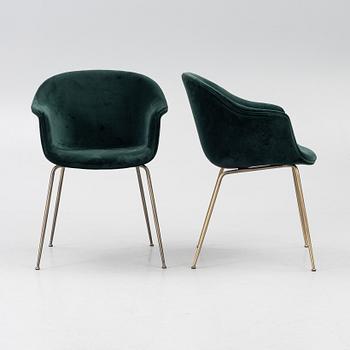 GamFratesi, six 'Bat Dining chairs', Gubi.