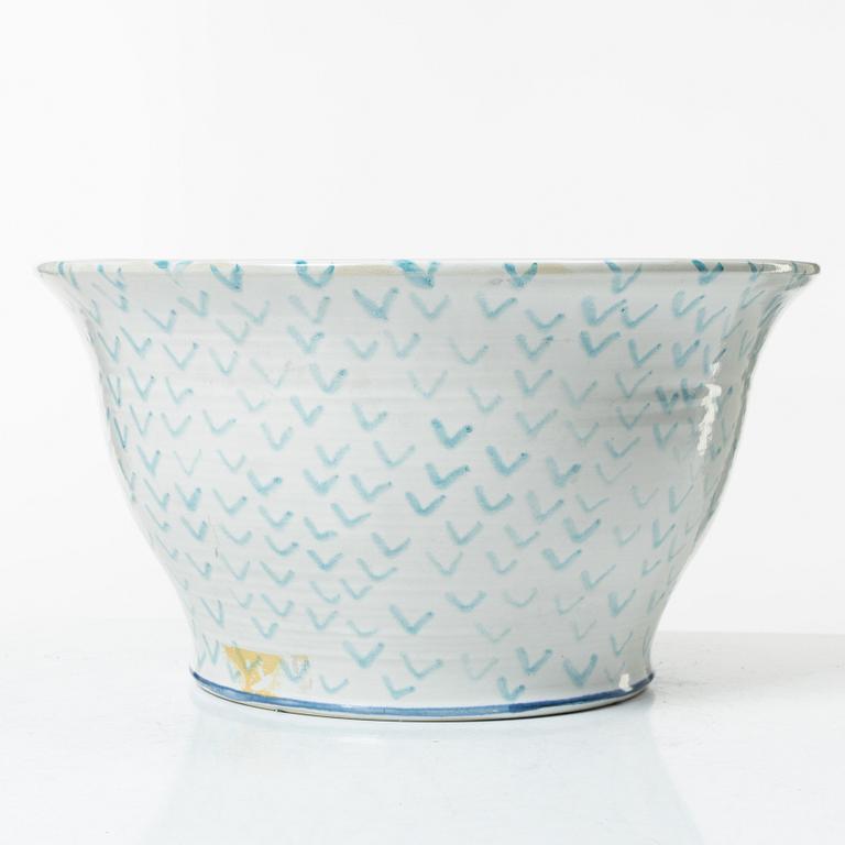 Herman Fogelin, Skål, stengods, signerad.