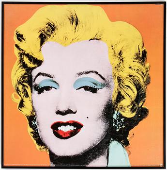 Andy Warhol · ANDY WARHOL, after, poster, "Shot Orange Marilyn". The Andy Warhol Foundation, 1995.