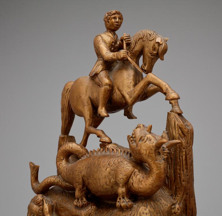 BORDSPENDYL, trä, 1800-talets senare hälft.