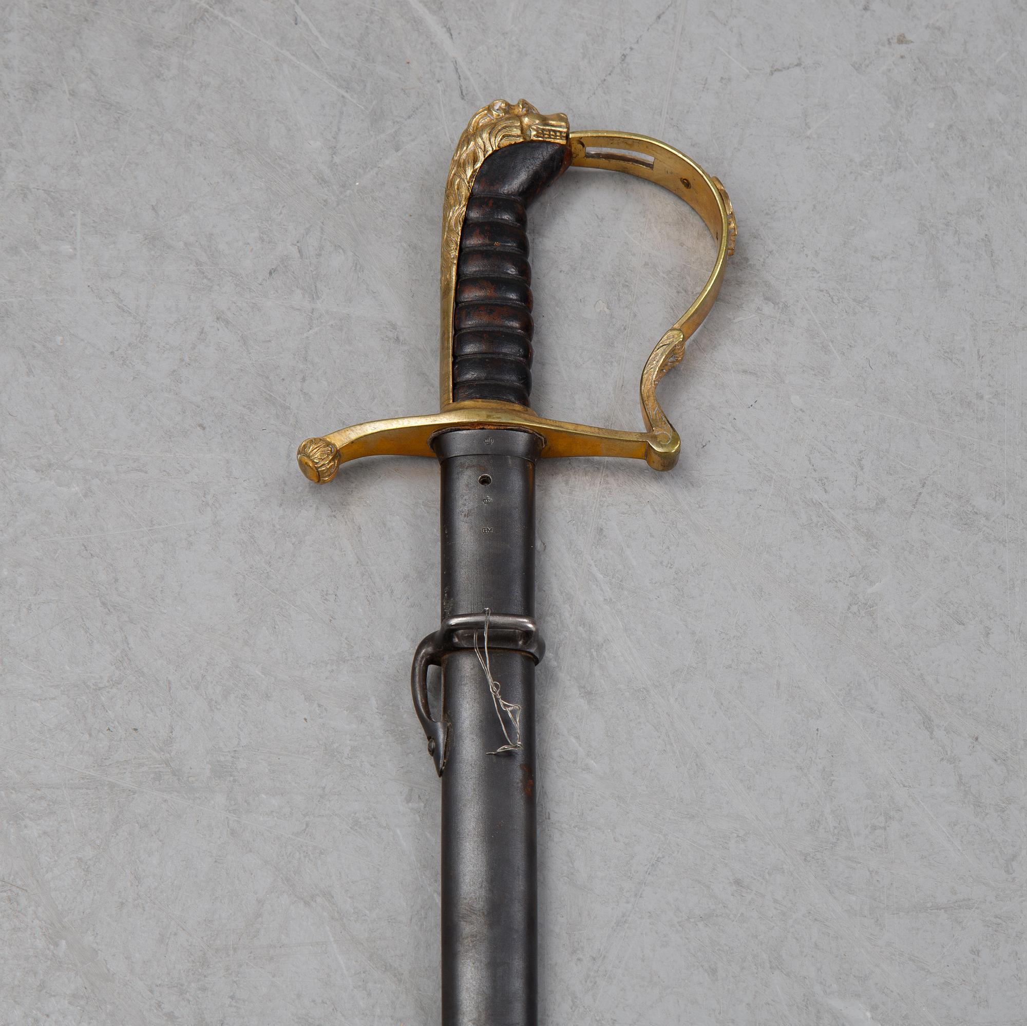 A Swedish infantry officer's sword 1899 pattern.