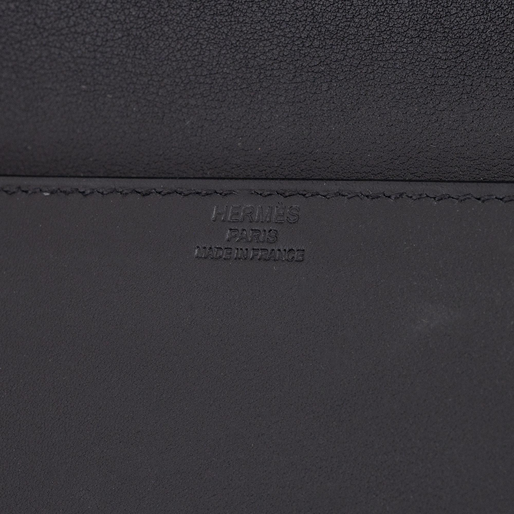 Hermès, clutch "Shadow Kelly Clutch", 2023.