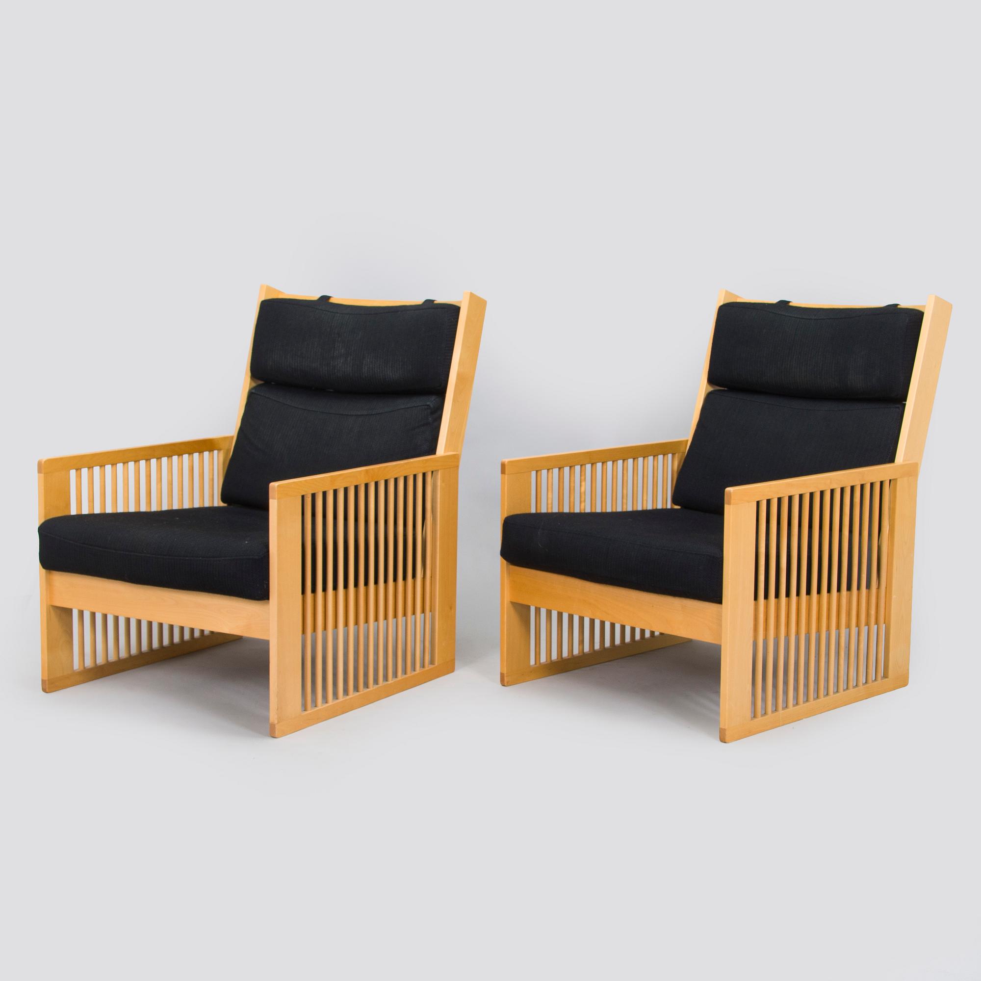 Ben af Schultén, nojatuolipari, malli 444, Artek 1900-luvun loppu.