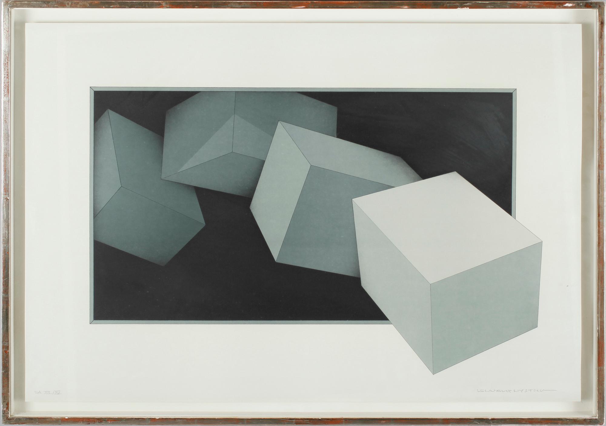 LENNART NYSTRÖM, färglitografi, signerad, numrerad EA 12/15.