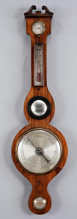 BAROMETER, England, 1800/1900-tal.