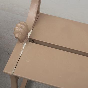 A pair of late 20th century garden chairs, "Sneckan", Folke Bensow, Byarums Bruk.