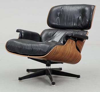 FÅTÖLJ, "Lounge Chair", Charles & Ray Eames.