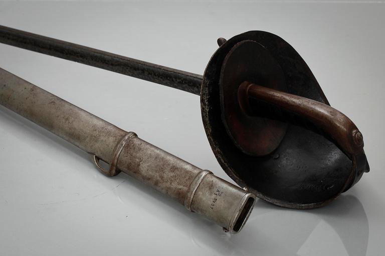 ÖVNINGSVÄRJA, 1800-talets andra hälft.