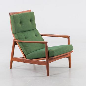 FÅTÖLJ, Folke Ohlsson, Dux, formgiven 1960.