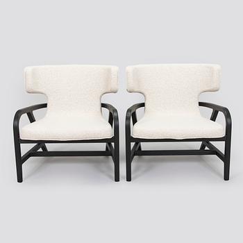 Antonio Citterio, fåtöljer, ett par "Fulgens", Maxalto, Italien.