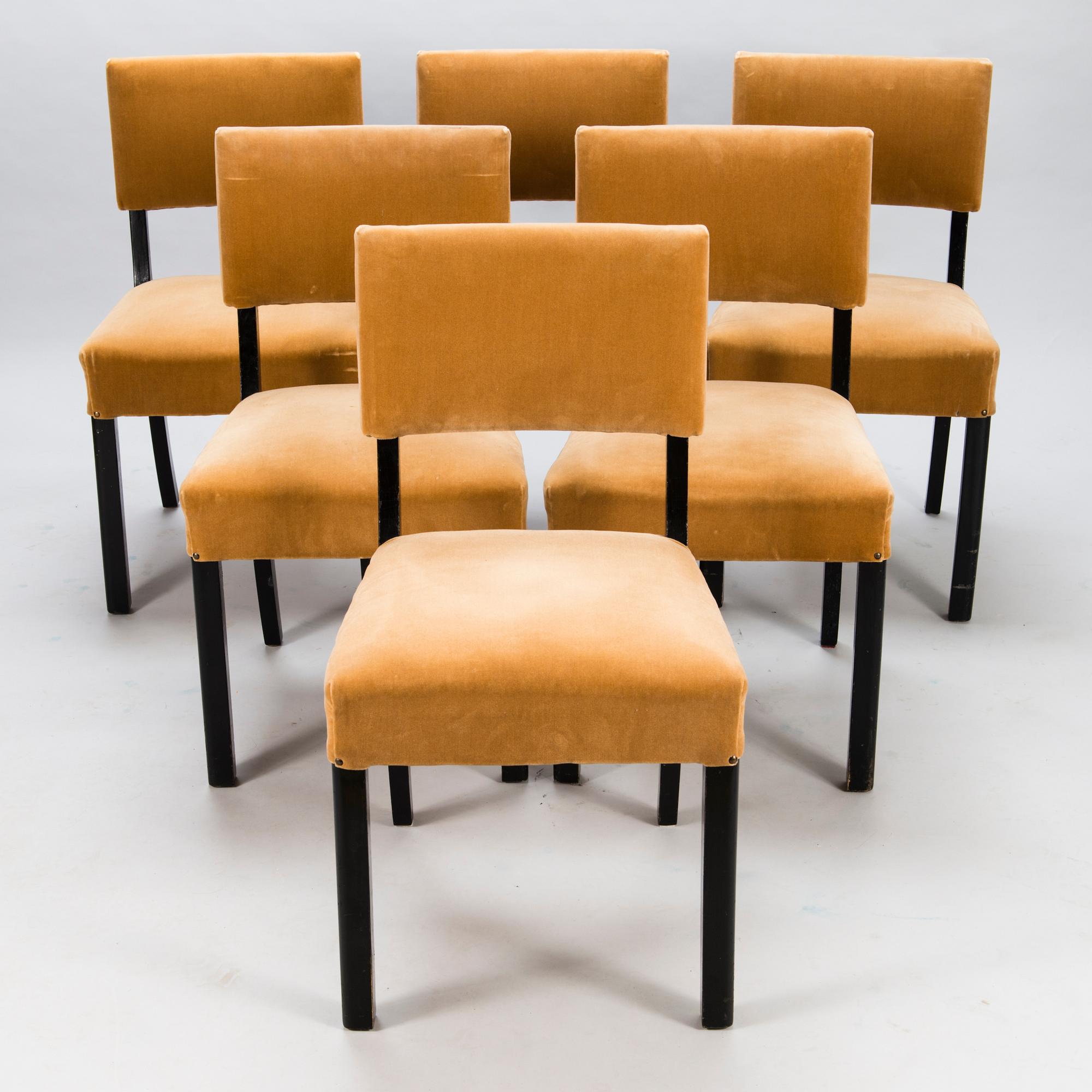 ÅKE WASASTJERNA, a 1930s 11-piece drawing room suite, 'Minister' for Asko Finland. Designed 1934.