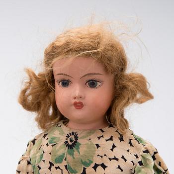 Two Dolls, first half of the 20th Century.