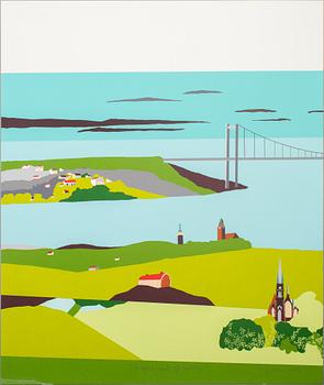 Franco Costa, "Magnificent Gothenburg", triptych.