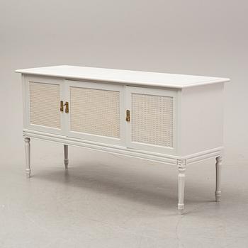 A painted Gustavian style sideboard, second half of the 20th Century.