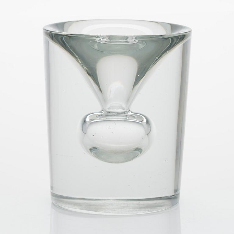 Tapio Wirkkala, glasskulptur, "Tokio", signerad Tapio Wirkkala Iittala -55.