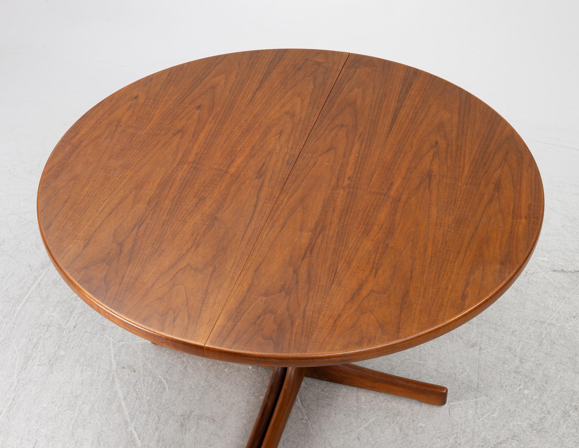 Karl Erik Ekselius, a five piece dining suite, JOC, Vetlanda, 1960s.